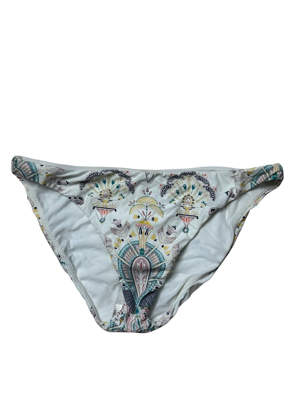 O'Neill Delaney Boho White Floral Print Low-Rise Bikini Bottom Size Small NWT - Picture 3 of 5